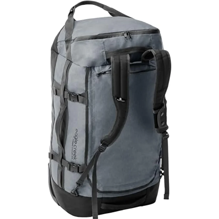 Eagle Creek Cargo Hauler Wheeled Duffel 110L - nachhaltige Version des Klassikers aus recyceltem Polyester I 110 L Volumen I Abrieb- & Wasserbeständig | 38 x 77 x 34 cm | 110 L | Charcoal (012) – Bild 2