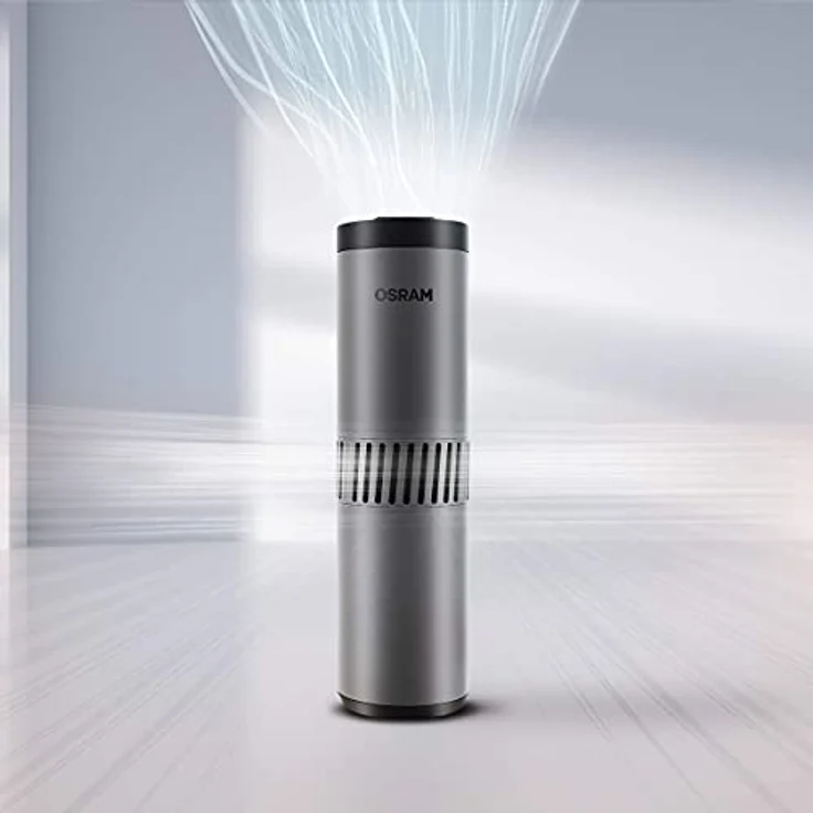 OSRAM UVCOMPACT AirZing UV-Compact, tragbarer Luftreiniger zum Einsatz im Auto und kleineren Räumen, keimtötendes UV-C-Gerät, neutralisiert 99,9% der Viren, Bakterien und Mikroorganismen – Bild 4