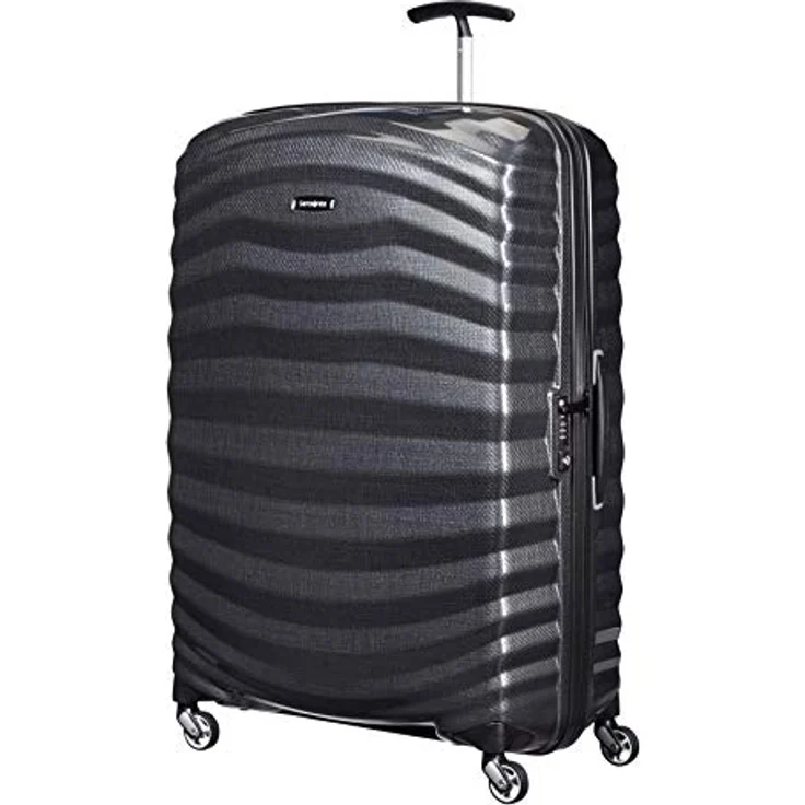 Samsonite Lite-Shock - Spinner XL Koffer, 81 cm, 124 L, mit 4 Rollen, Schwarz (Black) – Bild 1