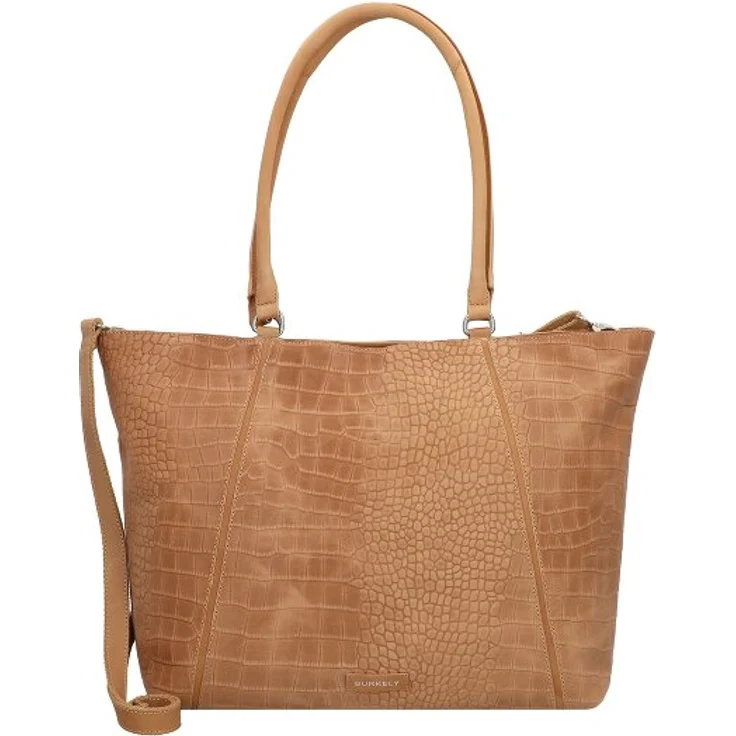 Burkely Cool Colbie Shopper Tasche, 37 cm, 100% Leder, braun