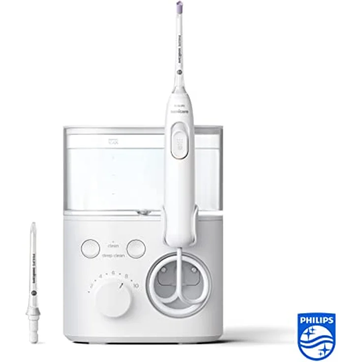 Philips Sonicare Power Flosser 3000, Munddusche mit Quad Stream Technologie, weiß (Modell HX3711/20) – Bild 2