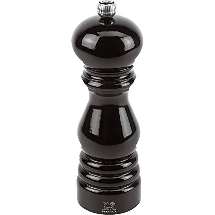 Peugeot Paris Pfeffermühle, Holz, schwarz lackiert, Höhe: 18 cm – Bild 2