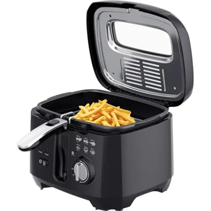 Eldom FR18C Fritteuse Schwarz 1800 W 2,5 L 27 x 21 x 2 cm, Marke Fritteuse Eldom – Bild 5