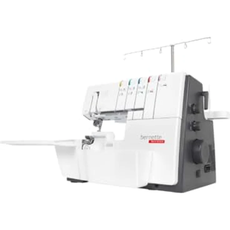 Bernina Coverstich-Nähmaschine Bernette 68 AIRLOCK, automatischer Lufteinfädler, LED Licht, 1300 Stiche/min – Bild 5