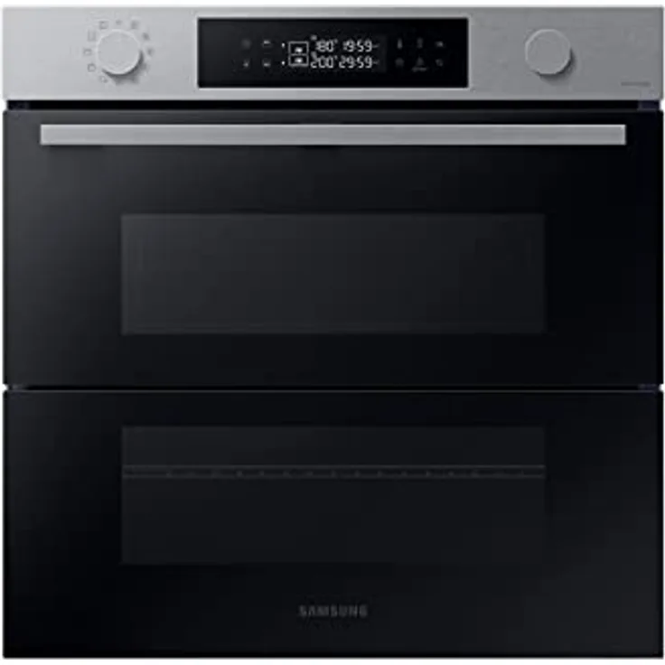 Samsung NV7B45403BS, Einbaubackofen mit 76 l Garraum, 2950 W, A+, Schwarz, Edelstahl
