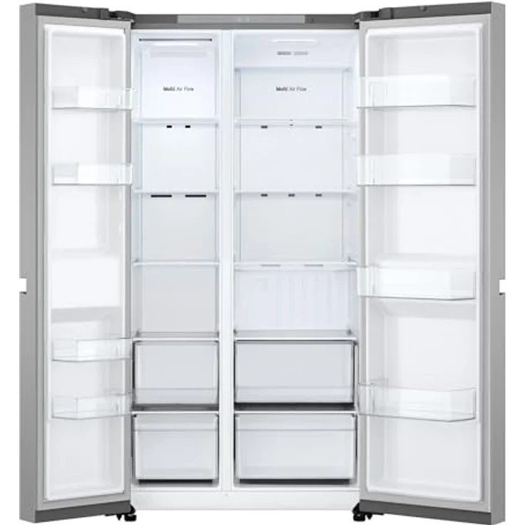 LG GSBC40PYPE Amerikanischer Kühlschrank, 635 L, Linear Cooling, Total No Frost, Silber – Bild 9