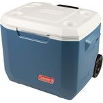 Coleman Xtreme Wheeled Cooler 50QT Passive Kühlbox mit Rollen, 47 L Kühlbox, Vollisolierung PU, mindestens 5 Tage Kühlung