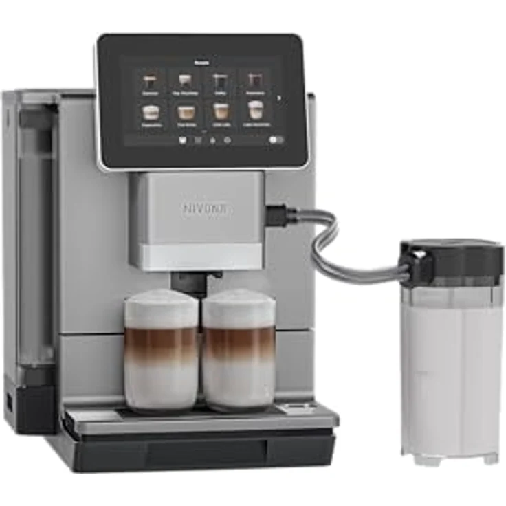 Nivona CafeRomatica NIVO 9103, Kaffeevollautomat mit 7"-Farbtouchdisplay, Titan, Aroma Balance System, Chilled Brew-Funktion, 2,2 L Wassertank – Bild 4