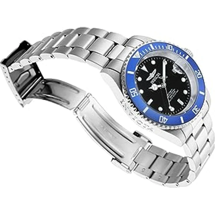 Invicta Pro Diver Automatikuhr, Edelstahlgehäuse 40mm mit schwarzem Zifferblatt und 20 bar Wasserdichtigkeit – Bild 2