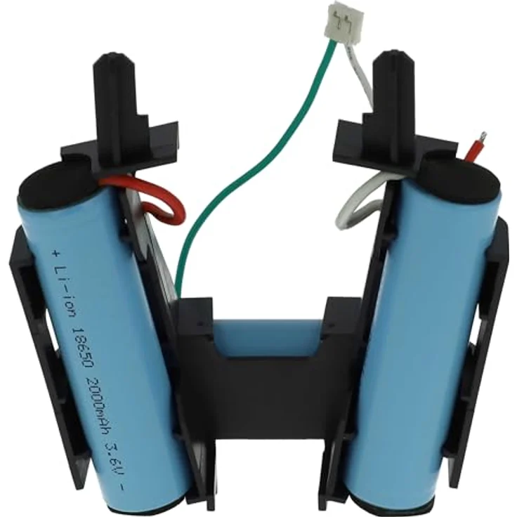 vhbw Akku kompatibel mit AEG 900940864, 900940866, AG3103, CX7, 900940852, AG3101 Staubsauger Schwarz Blau (2000mAh, 10,8V, Li-Ion) – Bild 2