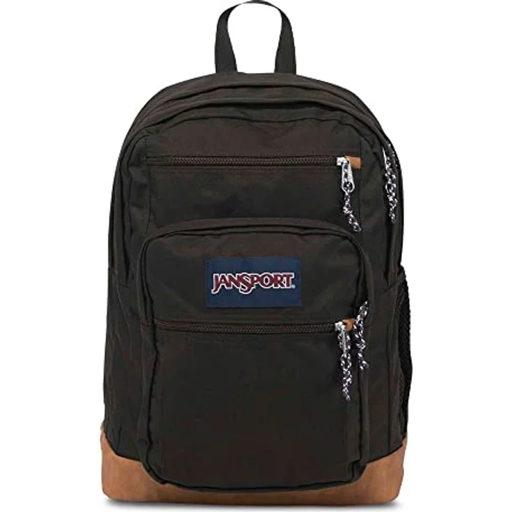 Jansport Cool Student Freizeitrucksack, mit gepolstertem 15-Zoll-Laptopfach, Kunstlederboden, ergonomischen S-Kurven-Schultergurten und großem Fassungsvermögen – Bild 1