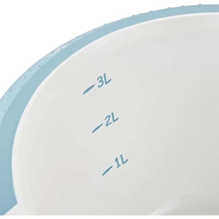 keeeper Rührschüssel mit Anti-Rutsch-Funktion, 3,5 l, Carlotta, Nordic Blue – Bild 5