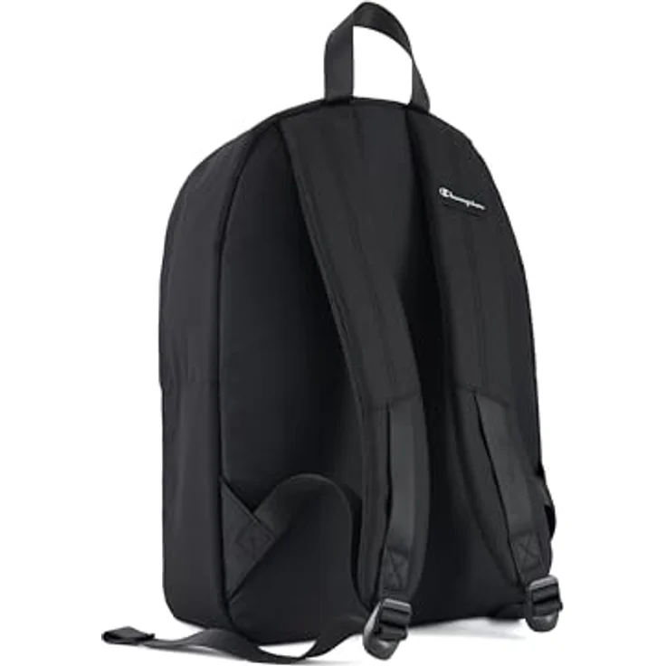 Champion Freizeitrucksack Backpack NBK-NS, wasserabweisender Rucksack mit Jacquard-Logo und 13 Zoll Laptop-Fach, schwarz – Bild 2