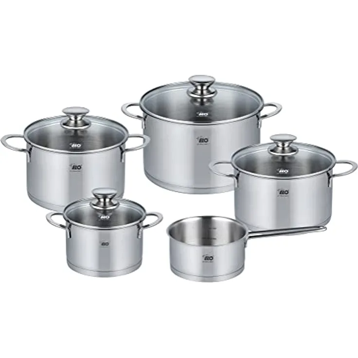 ELO 72596 Topfset Galant 5-tlg, Edelstahl Silber - Preisvergleich