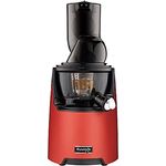 Kuvings | Entsafter | EVO820 Signature | Whole Slow Juicer | Gemüse und Obst | Schnelle und einfache Reinigung | leiser Motor | inkl. Smoothie & Sorbet Filter Set | Matt Dark Red