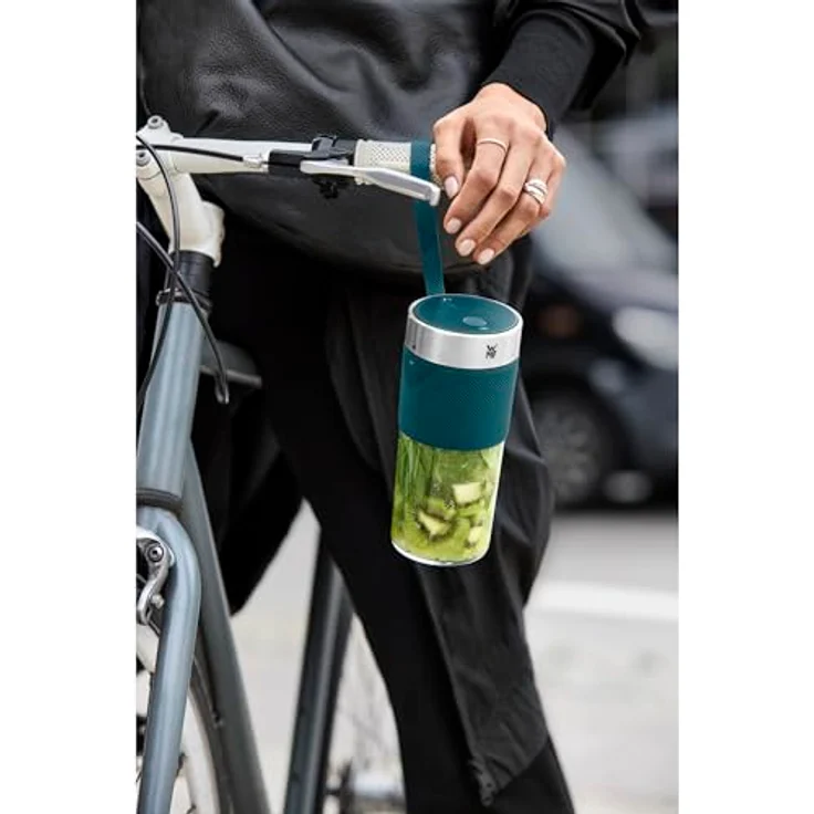 WMF KÜCHENminis Mix on the Go, tragbarer Smoothie-Maker mit 300 ml Behälter, 20.000 U/min, wiederaufladbarer Akku, 50 W – Bild 18