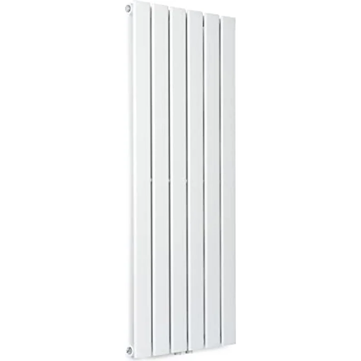 Blumfeldt Badheizkörper, Design Heizkörper Flach, 485 W Vertikal mit Thermostat, für Badezimmer & Wohnzimmer – Bild 1