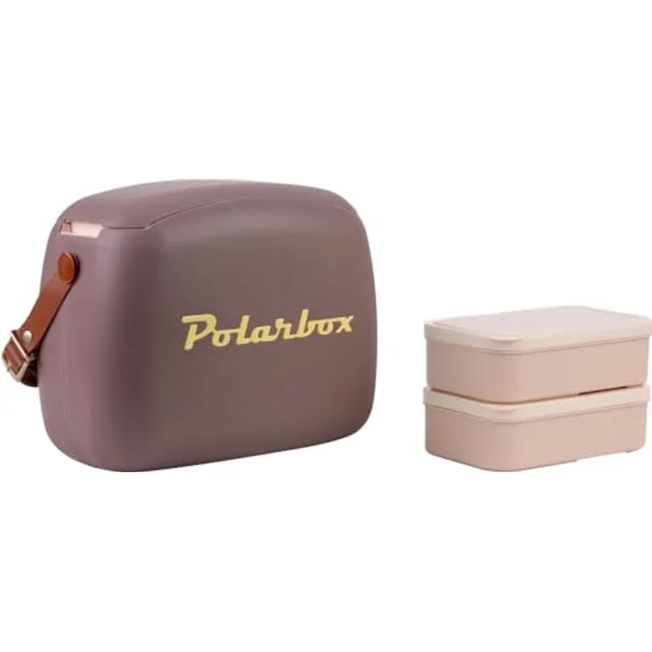 Polarbox Pop Lunchbox, 6 l, elegante blaue Brotdose mit Wärmeisolierung und zwei Aufbewahrungsboxen – Bild 1