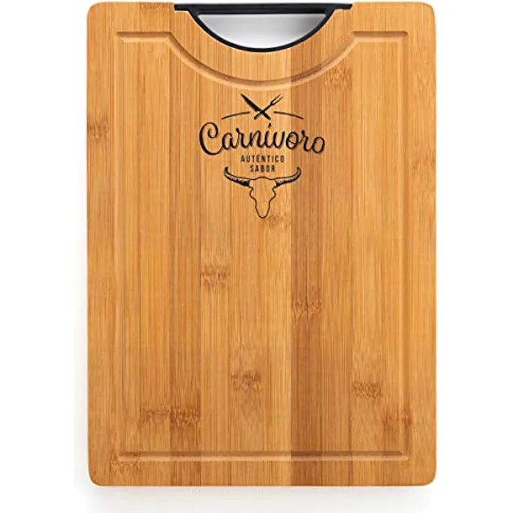 Cutting board Quid Carnivoro Bamboo (35 x 25 x 2 cm)