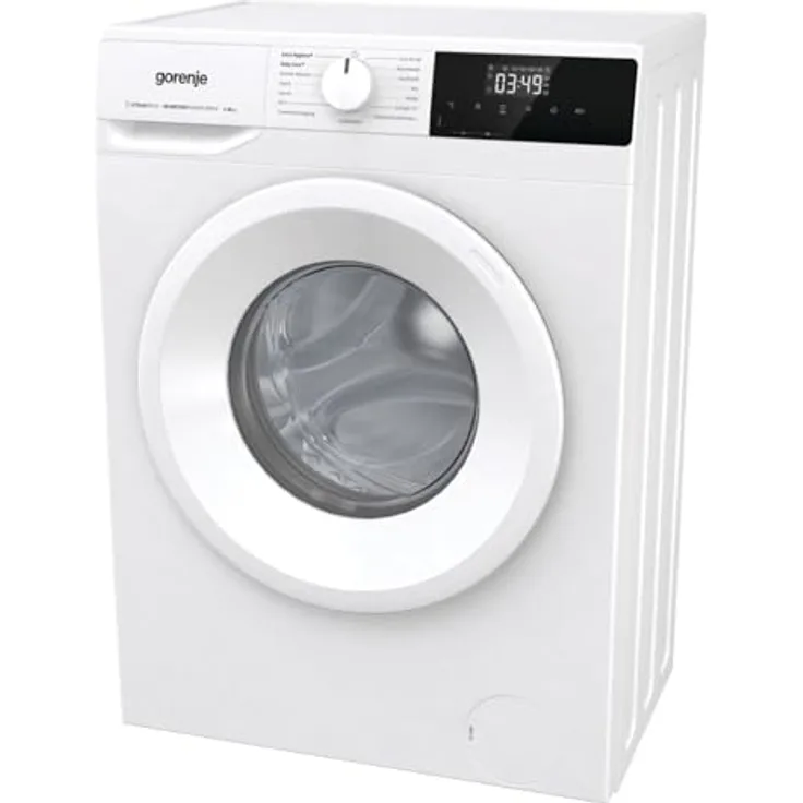 Gorenje WNHPI84APS/DE Waschmaschine mit Dampffunktion / 8kg, 54L / 1400 U / 15 Programme/AquaStop/Inverter PowerDrive Motor/RainDrop Trommel/Kindersicherung/EEK A/Weiß