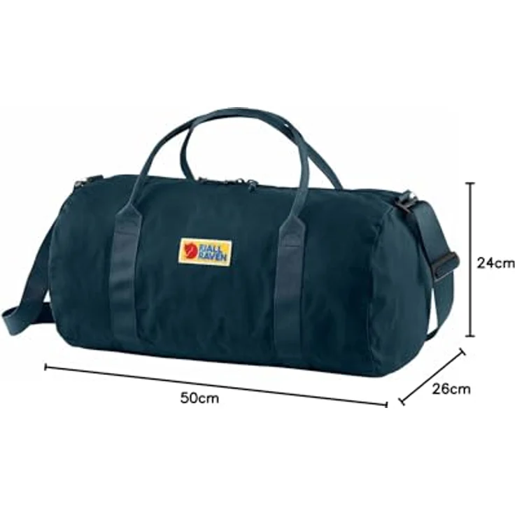 Fjällräven Vardag Duffel 30, Weekender Reisetasche 48 cm, 100% Polyester, blau – Bild 3