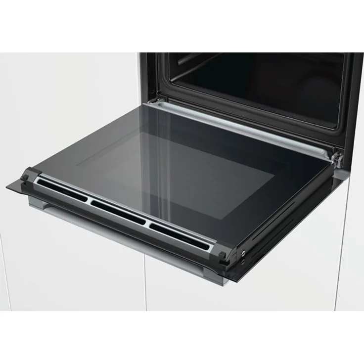 Bosch Serie 8 HRG6769S6 Einbaubackofen, Energieeffizienzklasse A, Einbaugerät, Breite 59,4 cm, Volumen 71 l, groß (ab 65 l), Pyrolytische Selbstreinigung, Dampffunktion, edelstahl – Bild 5