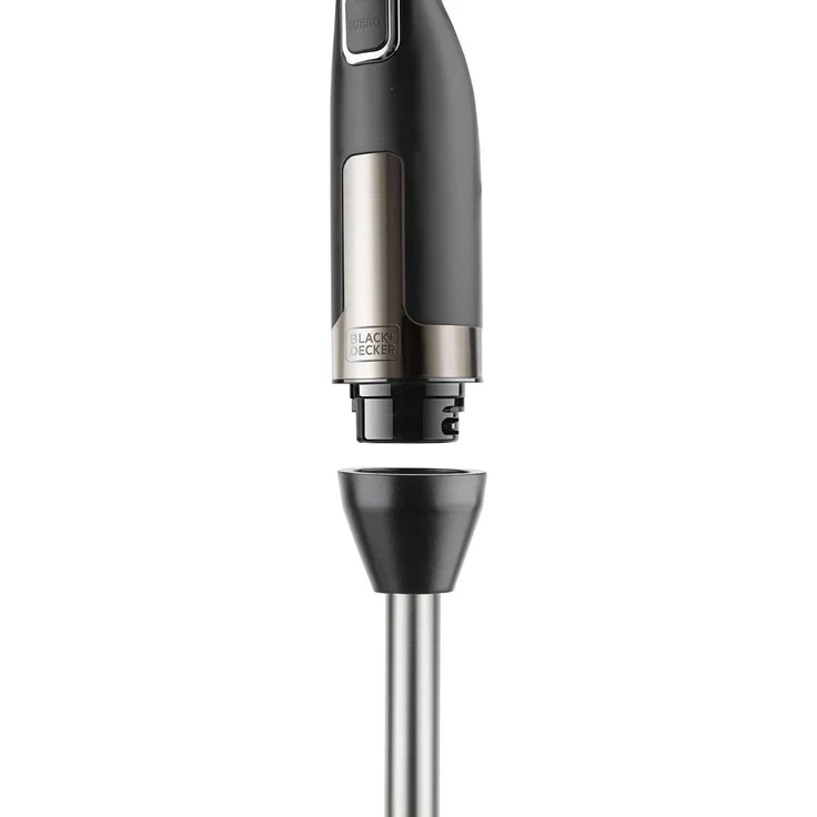 Black & Decker BXHBA1500E Stabmixer, 1500W, 20 Geschwindigkeitsstufen, Edelstahl, grau – Bild 8
