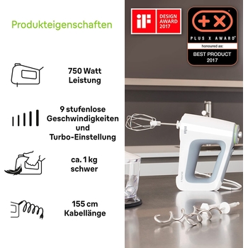 Braun Hm5100wh Braun Hm5000 BRAUN HM 5000 MultiMix Handmixer E-tec - Main Image