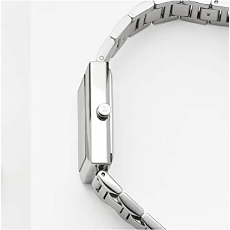 Jette Armbanduhr Damenuhr Silber (Analoguhr, 20 mm) – Bild 3