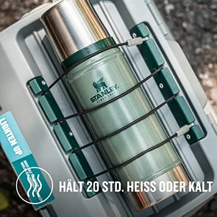 Isoflasche Classic 0,75l grün – Bild 4