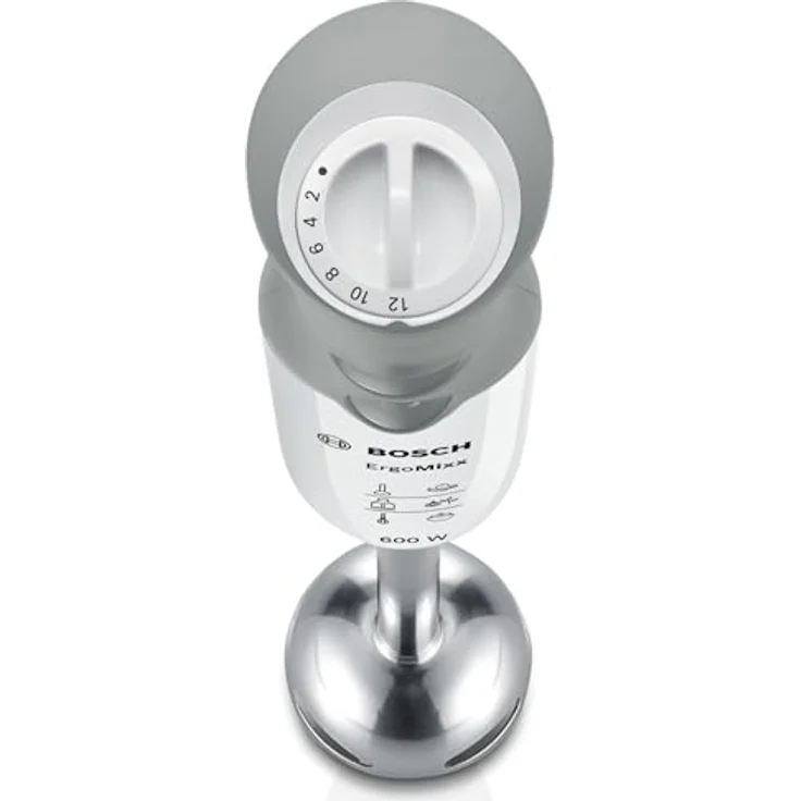 Bosch MSM66150, 600W, 12 Geschwindigkeiten, inkl. Schneebesen, Mixbehältern – Bild 2