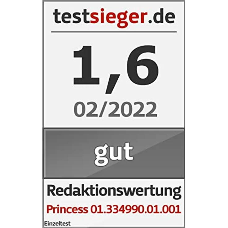 Princess 01.334990.01.001 334990 Staubsauger, Schwarz – Bild 2