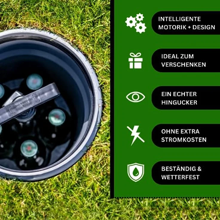 Hopfenhöhle Lift - Das Original! I Automatisches Hebesystem I Flexible Kapazität für bis zu 15 Getränke (0,33/0,5 l) I Erdkühlung | Einfache Installation I Wetterfeste Konstruktion – Bild 2