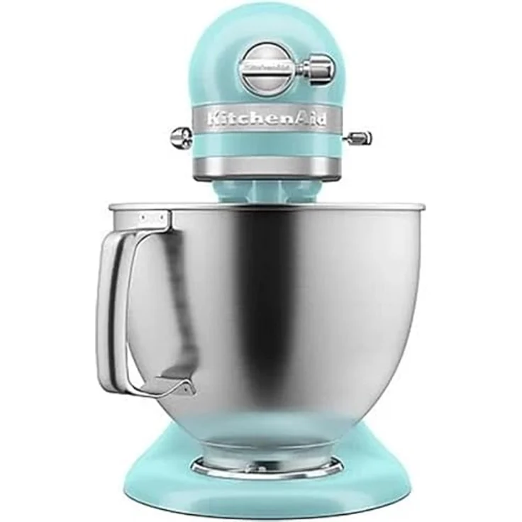 KitchenAid 5KSM125EMI, Standmixer 300 W mit 10 Geschwindigkeitsstufen, 4,8 l Edelstahl-Schüssel, Blau – Bild 4