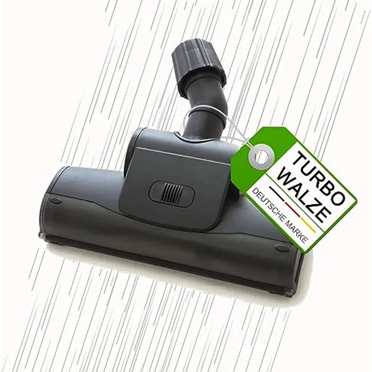Maxorado Turbodüse Universal, kompatibel mit Bosch, Siemens, Kärcher, drehende Turbowalze, 2 Räder, 285mm Breite, für 30-37mm Rundrohre
