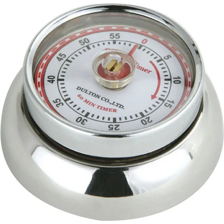 ZASSENHAUS Eieruhr SPEED, Küchentimer / Eieruhr retro, Edelstahl