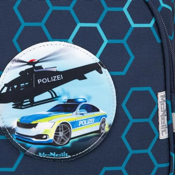McNeill Freizeitrucksack Toby, Xagon - Sportlicher Rucksack mit verstellbaren Tragegurten, Vortasche und seitlichen Gummizugtaschen – Bild 7