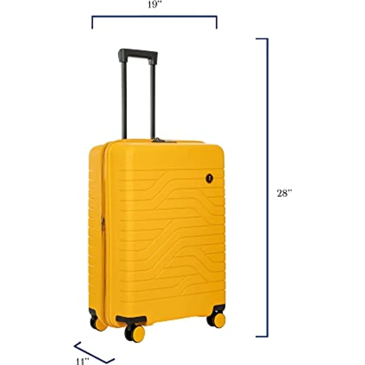 Mittelgroßer Hartschalen-Trolley, Einheitsgröße.Mango – Bild 2