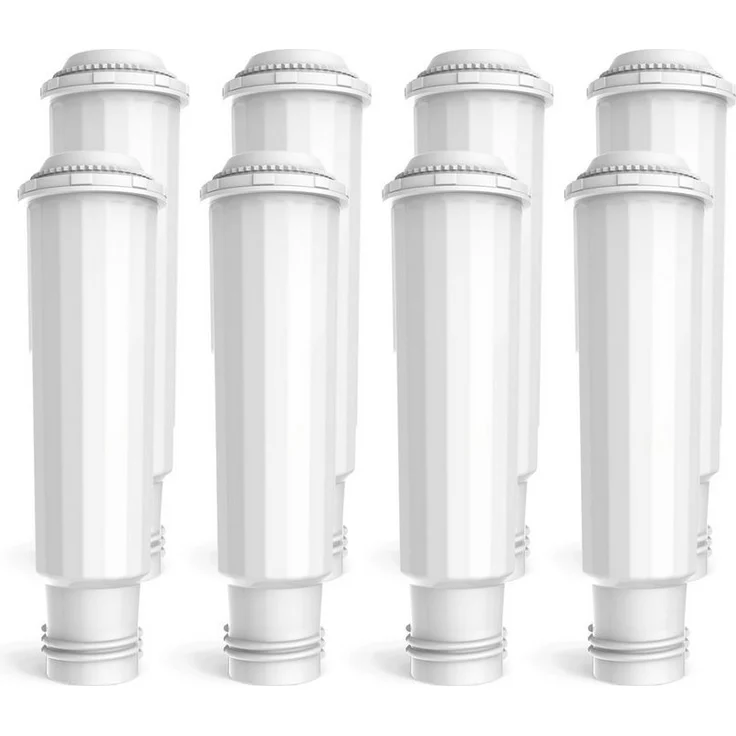 "Comedes Wasserfilter 8er Set für Krups, Melitta und Nivona Kaffeeautomaten, mit natürlicher Aktivkohle und Ionentauscher Wirkung" – Bild 1