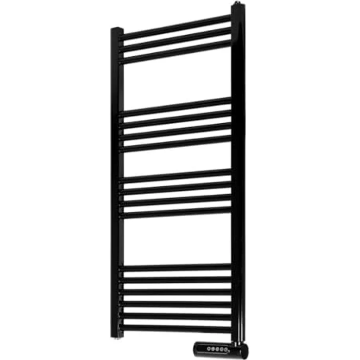 Eurom Sani-Towel 750, Heizkörper, Schwarz mit eingebautem Timer – Bild 2