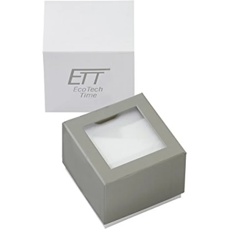 ETT Eco Tech Time Funk Solar Damen Uhr Analog mit Edelstahl,Leder Armband ELS-11619-11MS – Bild 5