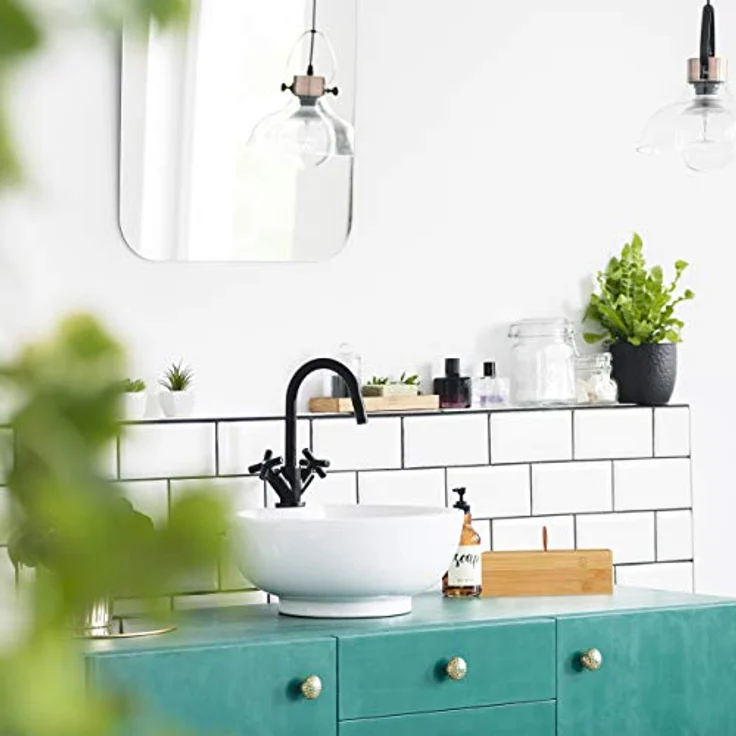 Relaxdays Aufbewahrungsbox mit Deckel, Bambus Kasten, Deko, für Utensilien, Allzweckkiste, klein, HBT: 7x22x15 cm, Natur, 100% – Bild 5