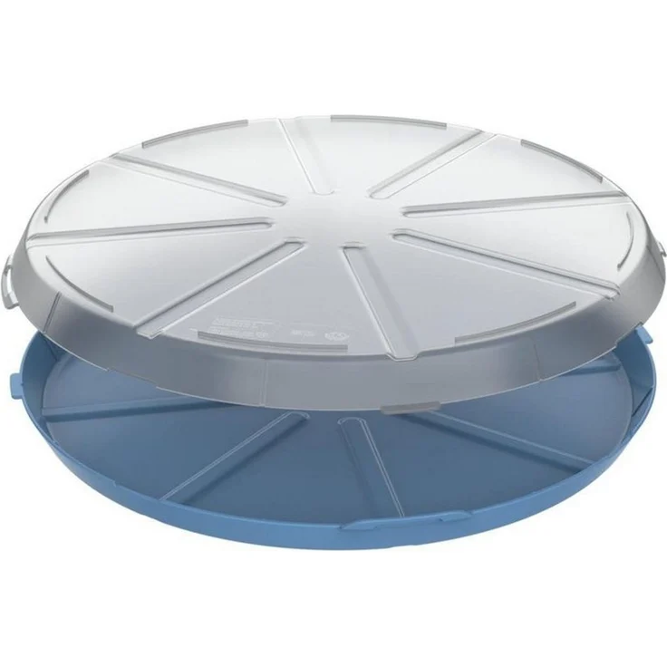 elasto Aufbewahrungssystem Pizzabox 'ToGo' robuste Transportbox Ø 36 cm für unterwegs – Bild 4