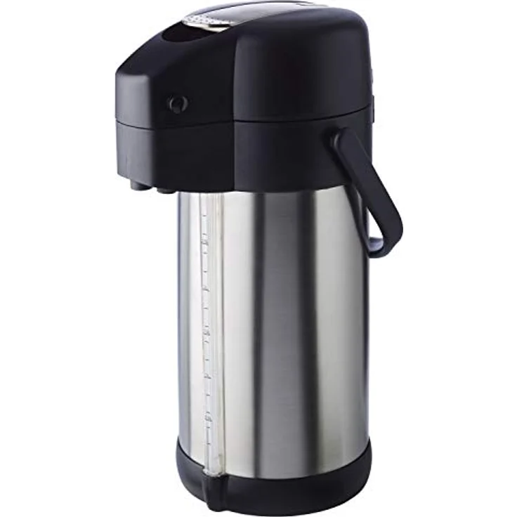 APS Pump-Isolierkanne PREMIUM 3 Liter, mit Tragegriff, doppelwandig, drehbarer Fuß – Bild 2