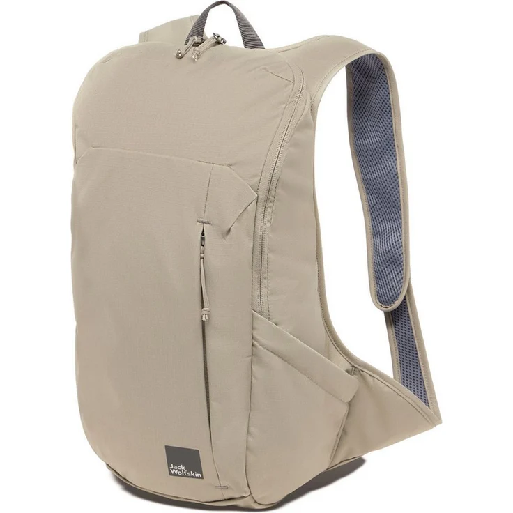 Jack Wolfskin Waimea Stone, Tagesrucksack mit 15 L Volumen, gepolstertem Airmesh Rücken und CROSSRIP 300D RE Material – Bild 1