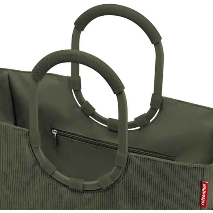 reisenthel Loopshopper L Shopper Tasche, oliv, 100% PET, 46 cm x 25 cm x 34.5 cm – Bild 4