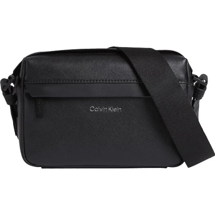 Calvin Klein CK Must Umhängetasche, 20.5 cm x 5 cm x 13 cm, 100% Polyurethan, schwarz