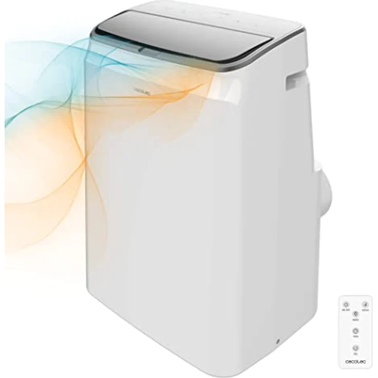 Cecotec Force Clima 14500, Mobile Klimaanlage mit 14000 BTU, Fernbedienung, 5 Modi, Entfeuchtung, Reichweite 30 m² – Bild 1