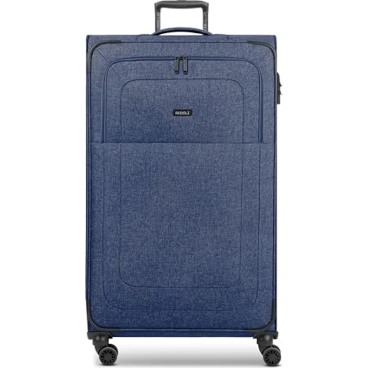 Redolz Essentials 12, XL 4-Rollen Trolley 90 cm, 130 l, sehr groß, blau, mit TSA-Schloss und intelligentem Innenleben – Bild 6