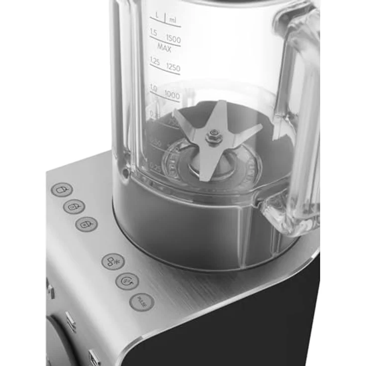 Smeg Standmixer BLC01BLMEU High Performance Standmixer Blender schwarz Collezione, 1400.0 W – Bild 6